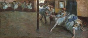 バレエリハーサル、1891年 作： Edgar Degas