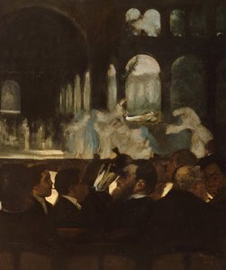 ロバートルディアブルのバレエ、1871年。 作： Edgar Degas