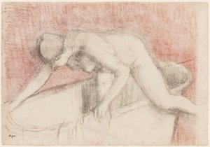 バス 作： Edgar Degas