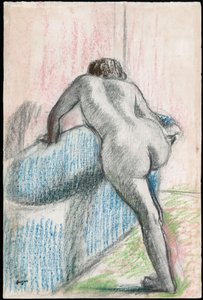 お風呂 作： Edgar Degas