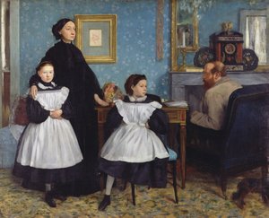 ベレッリ一家 作： Edgar Degas
