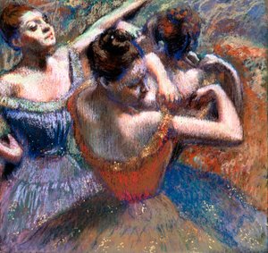 ダンサー、1899年 作： Edgar Degas