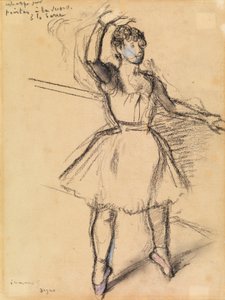 リトル・ダンサー 1885年頃（紙にチョーク）
