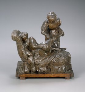 マッサージ師、グループ、1890年代半ば。 作： Edgar Degas