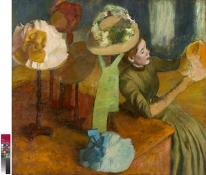 製粉所、1879-86 作： Edgar Degas