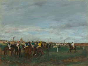 レース 作： Edgar Degas
