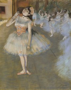 スター、1879-81 作： Edgar Degas
