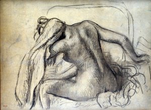 トイレの絵 エドガー・ドガ（1834-1917） 19世紀 パリ、ルーヴル美術館 作： Edgar Degas
