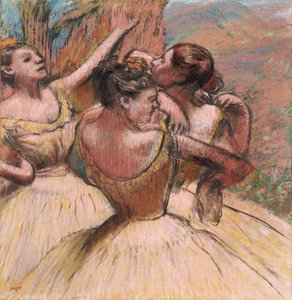 3人のダンサー、1899年頃 作： Edgar Degas