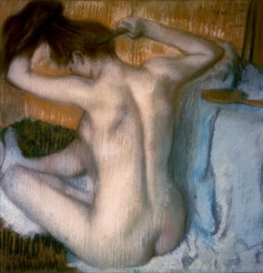 トイレ 作： Edgar Degas