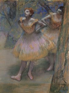 二人のダンサー、1893年頃〜98年 作： Edgar Degas