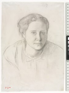 ビクトリアドゥブール、1866年頃 作： Edgar Degas