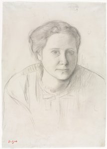 ビクトリアドゥブール、1866年頃。 作： Edgar Degas