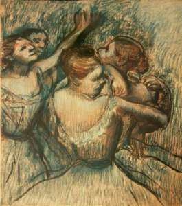 4人のハーフダンサー 作： Edgar Degas