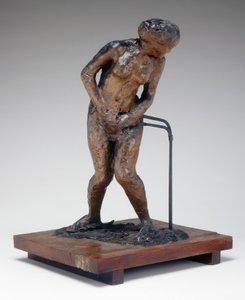 1880 年代後半から 1890 年代前半の女性が無意識のうちに連れ去られた。 作： Edgar Degas
