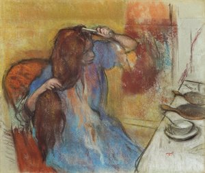 彼女のトイレでの女性。ファム・サ・トワレ、1889年頃