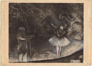 バレエマスター 作： Edgar Degas, executed in collaboration with Vicomte Lepic