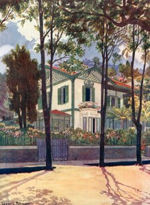 フランク・H・ウォルター氏の住居、ペトロポリス（カラーリソ） 作： Edgar L. Pattison