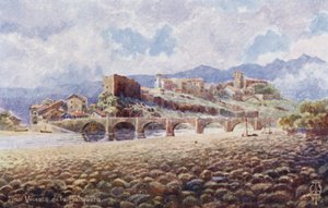スペイン北部: San Vicente de la Barquera (リソカラー)