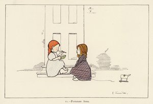 Fortunate Anna（カラーリトグラフ 作： Edith Farmiloe