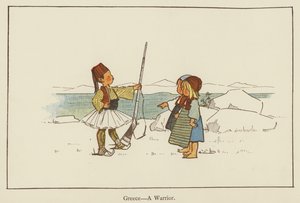 ギリシャ、戦士 作： Edith Farmiloe