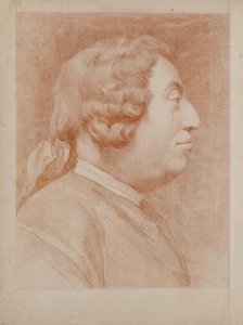 自画像。 作： Edmé Bouchardon