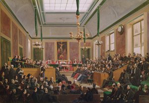1849年3月7日、ベルサイユの高等法院 作： Edme Adolphe Fontaine
