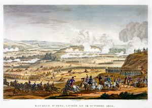 イエナの戦い、ドイツ、1806 年 10 月 14 日 作： Edme Bovinet