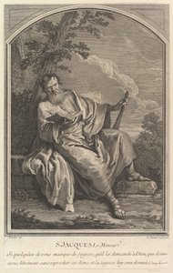 セント・ジェームズ・ザ・マイナー、1726年。 作： Edme Jeaurat