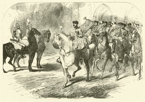 Band of the Horse Guards (彫刻) 作： Edmond (after) Morin