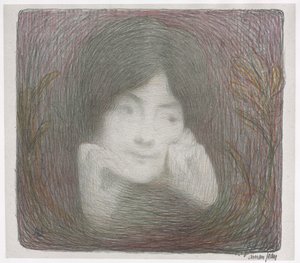 Vollard Galleryの版画アルバム: Mlle. Morneo of the Comédie-Française 作： Edmond François Aman Jean