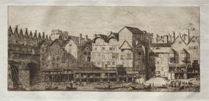 17世紀末の街の一部 作： Edmond Gosselin