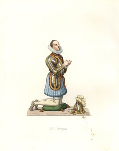 アルベルト・オブ・オーストリア大公（1559年～1621年 作： Edmond Lechevallier Chevignard