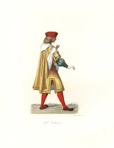 フランスの商人 作： Edmond Lechevallier Chevignard