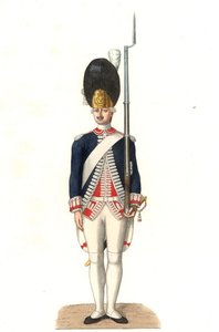フランス衛兵の兵士