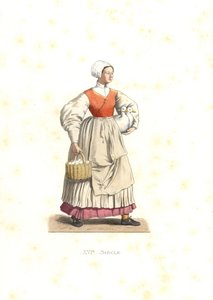 フランスの農民女性