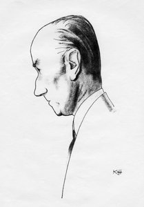 サミュエルホアー卿、イギリスの政治家、1935年。 作： Edmond Xavier Kapp