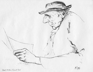 セシル子爵、イギリスの政治家、1935年 作： Edmond Xavier Kapp