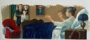 Edmondo De Amicis (1846-1908) の「Heart」より、アペニン山脈からアンデスへ、素描