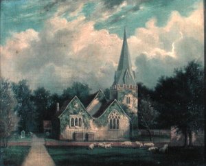 ストーク・ポージェス教会 作： Edmund Birckhead Bensell