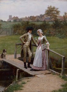 私を忘れないでください 作： Edmund Blair Leighton