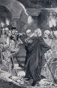 ゲーテのファウストのイラスト 作： Edmund Bruning