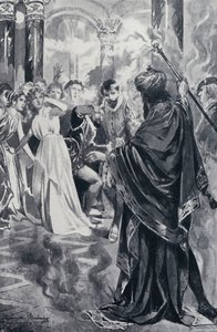 ゲーテのファウストのイラスト 作： Edmund Bruning