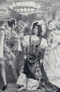 ゲーテのファウストのイラスト 作： Edmund Bruning