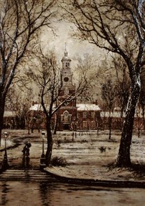 インディペンデンス・ホール 作： Edmund Darch Lewis