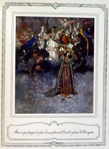 美女と野獣 作： Edmund Dulac