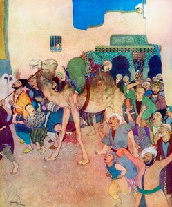 「他人の問題に干渉する者の報いを見よ」、c1900-1950 作： Edmund Dulac