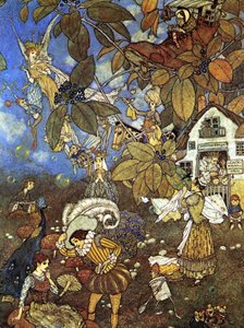 おとぎ話の有名な登場人物 作： Edmund Dulac