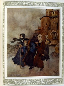 ハンス・クリスチャン・アンデルセンのフランス語版（印刷物） 作： Edmund Dulac