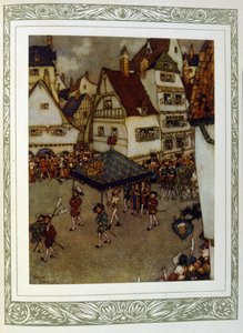 ハンス・クリスチャン・アンダーソンの挿絵入りフランス語版 作： Edmund Dulac